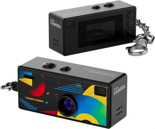 Mini Cámara Digital Ourlife 1080P | Cámara de Llavero Retro