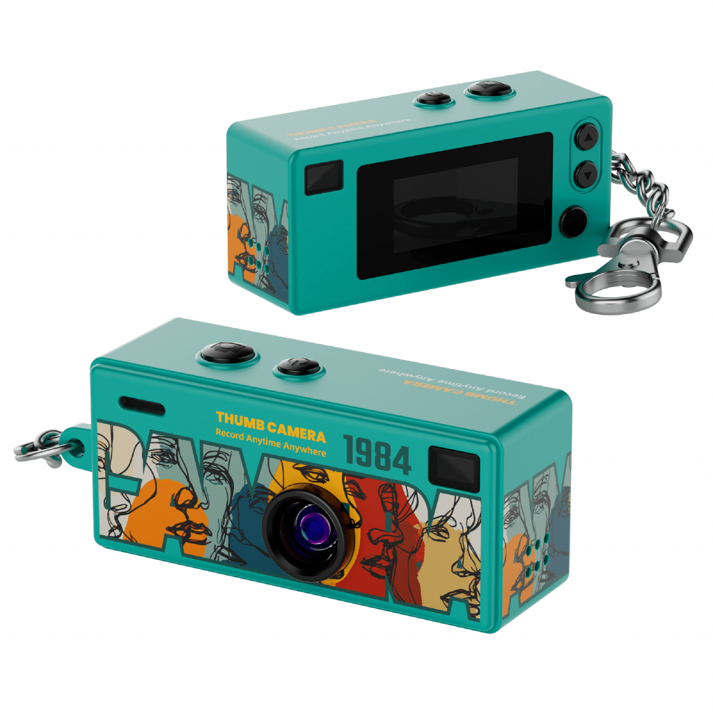 Mini Cámara Digital Ourlife 1080P | Cámara de Llavero Retro